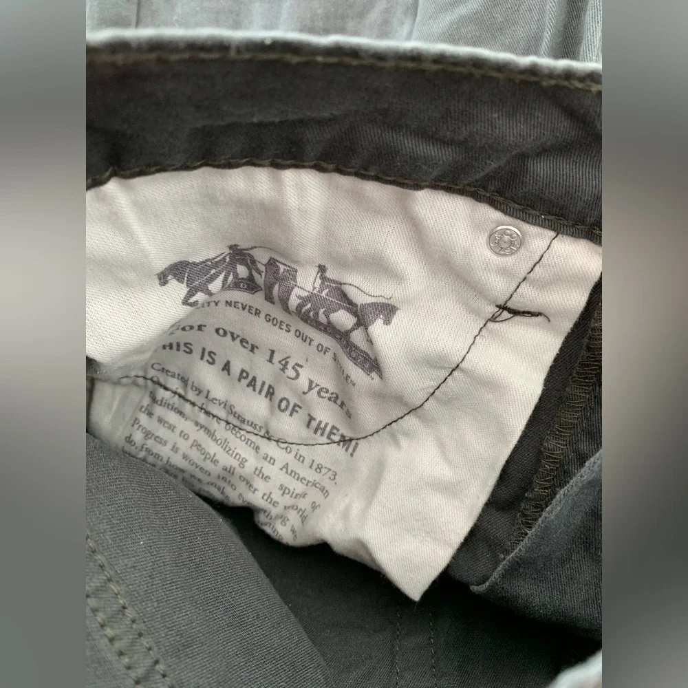 Levi’s Men 502 jeans dark grey